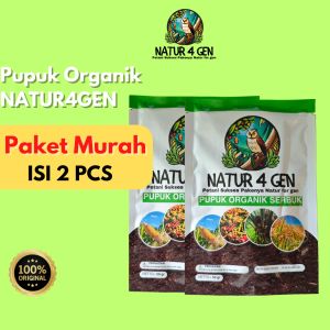 2 Bungkus Pupuk Bio Organik Naturagen Garansi Original Pupuk padi pupuk jagung pupuk semua tanaman pupuk cabai pupuk sawit pupuk naturagen padi naturagen untuk padi pupukpadi serbuk pupuk naturagen serbuk pupuk pelebat buah pupuk karet pupuk pelebat buah
