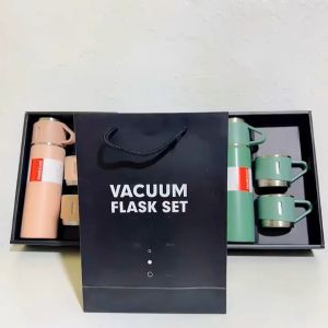 Top Grade Stainless Steel Thermos Flask with Gift Box 500ml Modern Tumbler Bottle Coffee