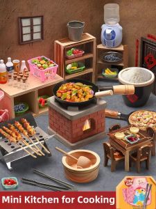 XIDIQI | Bộ Đồ Chơi Nấu Ăn Thật Mini Cho Bé
