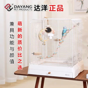 Luxury Large Size Villa Style Parrot Cage Novelty Home Use Dy Brand Bird Cage for Peacocks And Pekin Ducks Pet Supplies