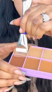 8 Shade Concealer Palette Full Coverage Waterproof Contour Highlight Cream Concealer Makeup Palette