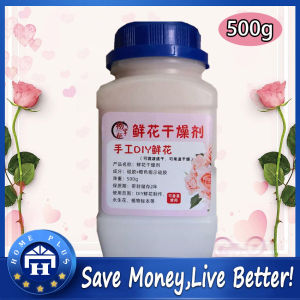 【Local delivery】 500g Reusable Silica Gel Sand Desiccant Crystals Suitable for Flower Drying DIY Craft Moisture Absorber ZJJ- Flower-Drying-Kit