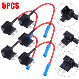 5pcs Car Fuse Holder ACS Add-a-circuit Adapter Micro Mini Standard Car Fuse Box Electric Appliance