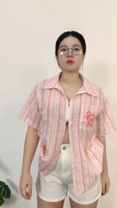 ชุดเซ็ตเก๋ เสื้อเชิ้ตแขนสั้น + กางเกงขาสั้น สำหรับลุคชิลๆ