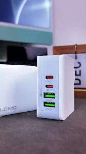 LDNIO | LDNIO Fast Charger Type C USB 4-Port Wall Charger EU UK AU US Conversion Plug Travel Adapter for iPhone Samsung Global Voltage