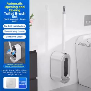 HANSHILIUJIA | Wall-mounted Long Handle No Dead Corner Toilet Brush