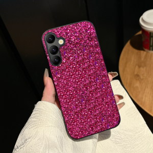 Artificial Bling Diamond Rhinestone Glitter Case for Samsung Galaxy A57 A15 A27 A35 A36 S25 S24 S23 S26 Plus FE Ultra Soft Shell