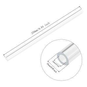 1/2/4pcs O.D 8mm~18mm High Quality Transparents Acrylic Tube Aquarium Fish Tank Water Supply Garden Pipe 250cm Long