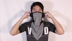 West Biking | WEST BIKING Neck Gaiter Sun Protection Face Cover Breathable Cooling UV Protection Multi Use Triangle Bandana Sport Headwear