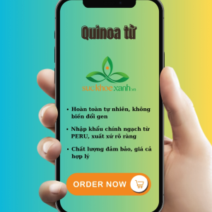 Hạt Quinoa Đỏ Peru 250g Sức Khỏe Xanh – Siêu Thực Phẩm Dinh Dưỡng -Giàu Đạm Thực Vật -Ăn Kiêng Healthy - Ít calo