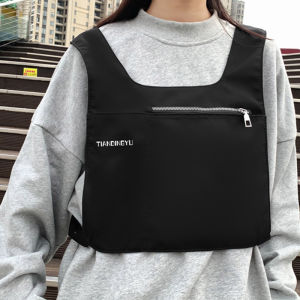 Vest Bag Combat Bag Street Trendy Multi-Functional 2023 New Arrival Trendy Ins Chest Bag Men and Women Same Style Casual Bag