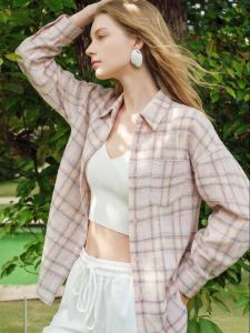 Gentle Korean Style Breathable Sun Protection Womens Blouse