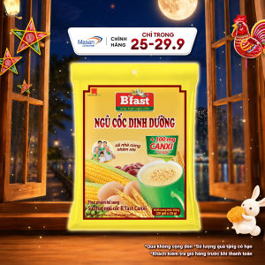 Thực Phẩm Bổ Sung Sữa Hạt Ngũ Cốc BFast Canxi - Túi 20 Gói x 25g