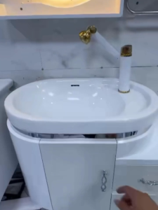 LHệ FREESHIP Tủ gương lavabo phòng tắm MILOR nhựa PVC đặc lõi cao cấp siêu bền đẹp - TCFFG- Bảo hành 10 năm