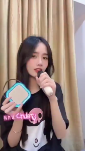 K12 Mini Bluetooth Karaoke Loa cầm tay loa Bluetooth đa năng đi kèm micro chất lượng cao.