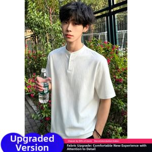 CHENMU | Classic Stylish Texture T-Shirt Short Sleeve
