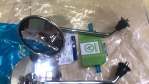 1 Cặp GƯƠNG KIẾNG CHIẾU HẬU Attila Elizabet Inox  8 ly (Loại 1)