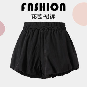 Girls High Waist Bubble Shorts Spring Autumn Fashion Cute Cloud Print Pumpkin Lantern Pants Childrens Clothing Short Pants