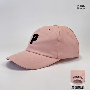 หมวกเบสบอลเรียบง่ายสำหรับเด็กสไตล์ญี่ปุ่นเกาหลีแก๊ปผ้าฝ้ายแท้ปักลายตัวอักษรสไตล์ตะวันตกมีเอกลักษณ์ส่วนตัวสำหรับเด็กหญิงและเด็กชาย