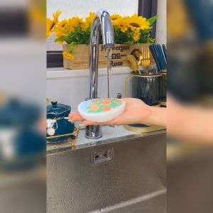 [3PCS] Spons Busa Magic Cuci Piring Compressed Washing Sponge