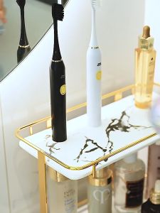 Sohot ชั้นวางของในห้องน้ำ จัดเก็บห้องน้ำ จัดการเข้าที่ ประหยัดพื้นที่ อุปกรณ์จัดเก็บในห้องน้ำ