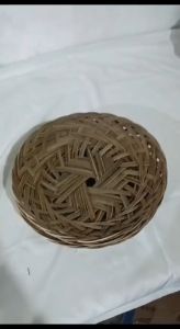 Piring Lidi SUPER Paket 50pcs Pernis/Non Pernis Piring Anyaman Lidi/Piring Hajatan