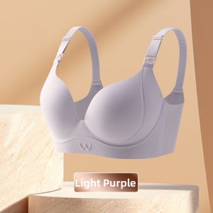 QIANLINGMEI | Breastfeeding Underwear Prevents Spillage Prevents Sagging Gathering Postpartum Feeding Summer Lightweight