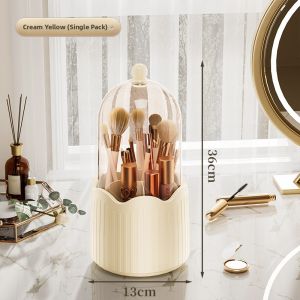MEIZHUFU | Dustproof High Capacity Cosmetics Storage Box