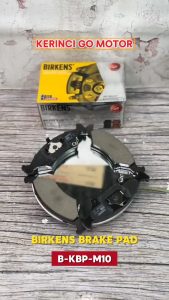 Birkens KBP-M10 Kampas Rem Depan Brake Pad Timor 95-98 Shuma 98-01 Sephia 92-97