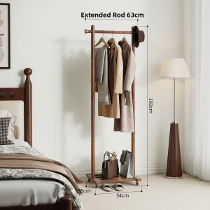 TINGXU | Multipurpose Wooden Coat Rack