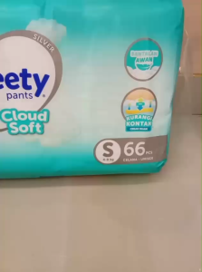 TERMURAH SWEETY Fitpantz pantz Silver Pants Popok Celana bayi S66 / S 66//M60//L54//XL42
