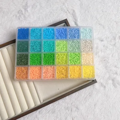 2.6mm Hama Hạt 3D Xếp Hình Ủi Hạt DIY Hộp Đồ Chơi Giáo Dục Để Học Tập Sáng Tạo Unisex Nhựa Xếp Hình Dành Cho Lứa Tuổi Từ 12 Trở Lên