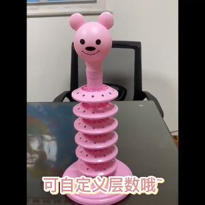 120 Lubang Tempat Lollipop Display Permen Acrylic Stand Holder Lollipop Untuk Kios Toko-toko Manis Toko Serba Ada