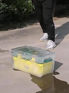 17‘’/21‘’ Heavy Duty Tool Box Triple Layer Plastic Tool Storage Box Tool Box Organizer for Household