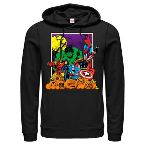 Halloween Mens Hoodies Designed By Marvel Stars and Spider-Man As Well As Iron Man and The Hulk Comic Superhero Pullovers