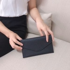 (SG Seller) Ladies Passport Holder RFID Travel Wallet Long PU Zipper Solid Color Travel Wallet Large-capacity Anti-theft Swipe Bag