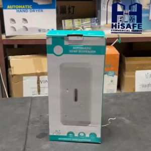 Hisafe Automatic Touchless Liquid Soap Dispenser Wall Mounted | Infrared Sensor | Hand Sanitizer & Alcohol Dispenser
