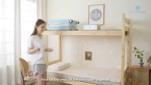 Fresh 3D Printed Star & Leaf Student Bed Curtain