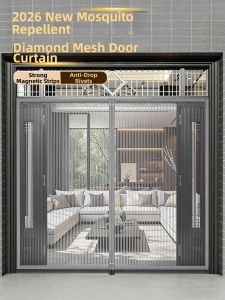 LUOYOUTE | Mosquito Repellent Magnetic Closure Door Curtain