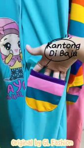 DRESS AYO SHALAT GAMIS ANAK PEREMPUAN SOLEH CANTIK 0-13tahun GL FASHION