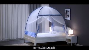 Pengiriman Cepat Kelambu Anti Nyamuk 180x200 Tebal Jumbo & Kelambu Kamar Tidur Modern Mewah