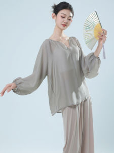 Quần Áo Biểu Diễn Khiêu Vũ Cổ Điển Mùa Hè Quần Áo Khiêu Vũ Hiện Đại Rộng Rãi Quần Áo Khiêu Vũ Cổ Điển Thoáng Khí Quần Áo Khiêu Vũ