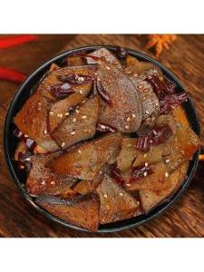 Spicy Charcoal-Grilled Pork Liver Snack