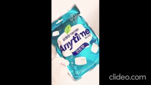 Permen Impor Korea Lotte Candy Anytime Xylitol Sugar Free 74 Gr Varian Blue Marine Lemon Mint Plum & Peach Mint Milk