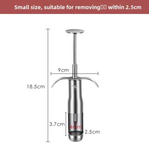 Home Use 304 Stainless Steel Date Pit Remover Press Type Date Heart Extractor Kitchen Tool for Cooking And Baking