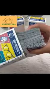 SPARKCART 100pcs Disposable Eyeglasses Lens Cleaning Cloth Anti Fog Wet Wipe Glasses Tissue Screen Remove Dust