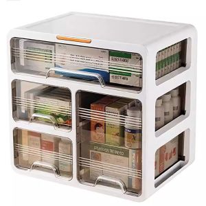 youqin | Transparent Drawer-type Home Medicine Box