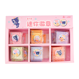 Joyouth Mini Iron-On Patch โลโก้ Rooster รุ่นเล็ก โล่โลหะสำหรับวันวาเลนไทน์ ของเล่นการ์ตูน ของที่ระลึก รูปตัวละคร Rooster