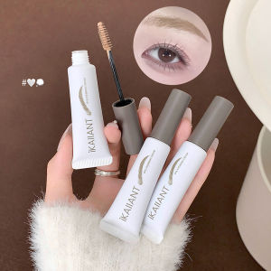 ครีมย้อมคิ้วกำมะหยี่มิสตี้แห้งเร็วกันน้ำไม่เลอะเทอะสีคิ้วธรรมชาติ 3D แต่งหน้าคิ้วสำหรับผู้เริ่มต้น