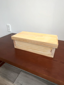 Thùng nuôi ong dú hộp nuôi ong dú gỗ thông Mỹ nắp rời kích thước 36-18-12cm